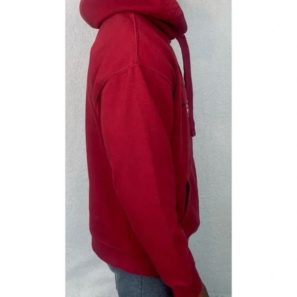 COTTON HERITAGE • Red/White Dime Graffiti Style Oakland Tree Graphic Hoodie, L - Picture 7 of 13